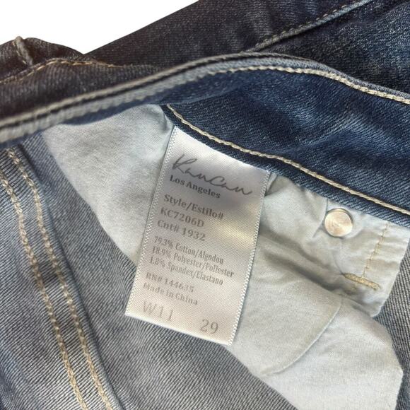 Kancan Classic Dark Blue Skinny Jeans Women’s 29 Casual Timeless Minimal Pant - Picture 5 of 8